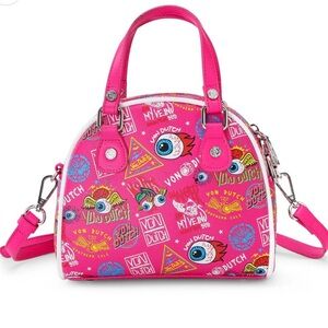 NWT Von Dutch Hot Pink Jax Bowling Bag